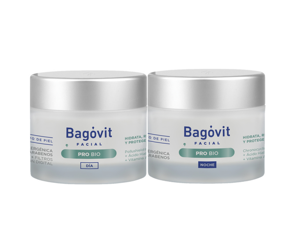 Bagovit Pro Bio 2x50ml Cream Combo: Day & Night Moisturize, Nourish & Protect Skin!