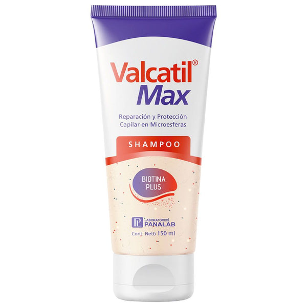 Valcatil MAX Shampoo - Vit C+E, Biotin+, Prevents Hair Loss, Soft & Shiny Hair, 300ml