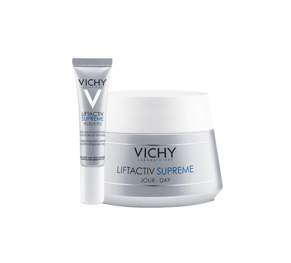 Vichy Lifetiv Supreme Eye Contour | Anti-Wrinkle Corrector | 15ml | 360º Lifting Effect | Hypoallergenic & Perfume-Free