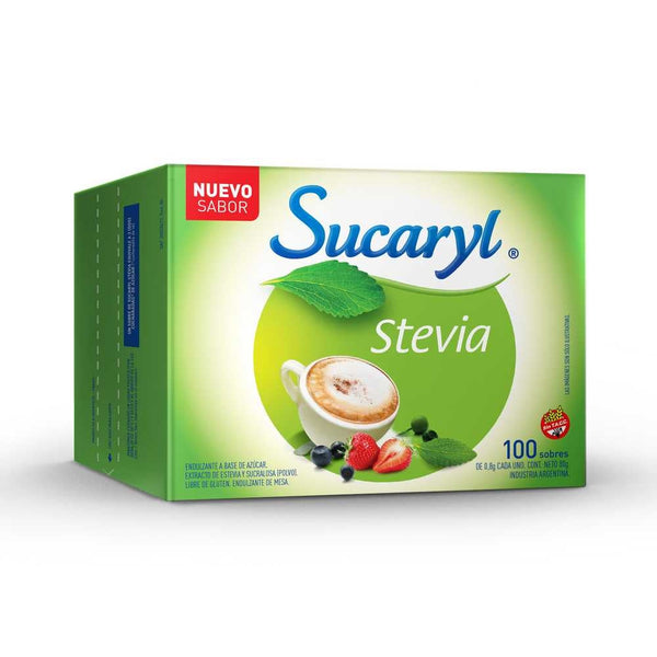 100 Units of Sucaryl Stevia Envelopes Online