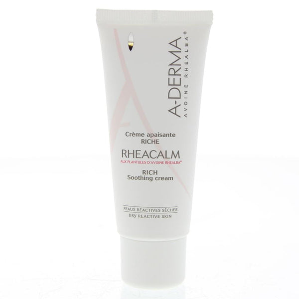 Aderma Rheacalm Enriched Soothing Cream for Calming and Hydrating Skin - 40ml/1.35 Fl Oz