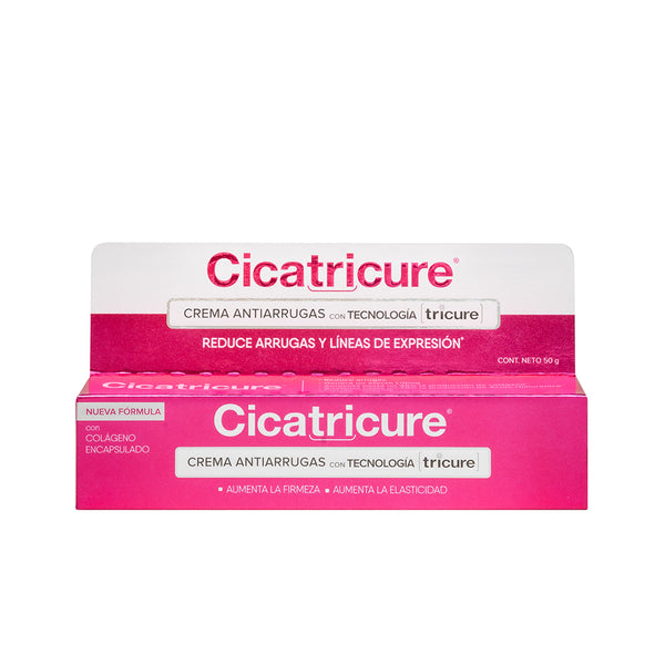 Cicatricure Anti-Aging Face Cream Tricure - Hydrates, Nourishes, and Fights Aging with Vitamins A, C & E (50Gr / 1.69Oz)