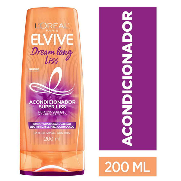 Elvive Dream Long Liss Conditioner: Intensely Nourishing Formula for Soft, Frizz-Free Hair 200Ml / 6.76Fl Oz