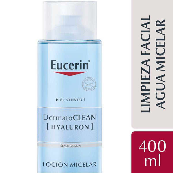 Eucerin Dermatoclean Micellar Cleansing Lotion 3 In 1(400Ml / 13.52Fl Oz) : Cleanses, Removes Makeup & Refreshes Sensitive Skin