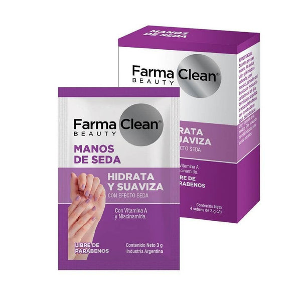 Farmaclean Beauty Silk Hands with Vitamin A (4 Units) - Moisturize, Protect & Nourish Skin!