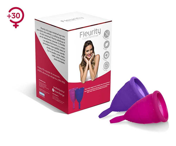 Fleurity Menstrual Cup Type 1 ‚The Perfect Reusable Solution for Women Over 30 Years/Moms