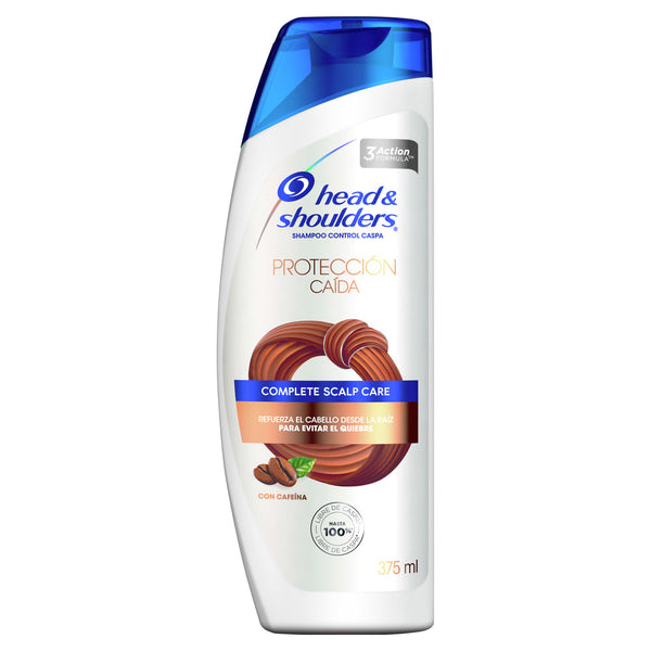 Head & Shoulders Caffeine Fall Protection Shampoo: Up to 100% Dandruff Free, Paraben-Free, 375gr / 13.22oz