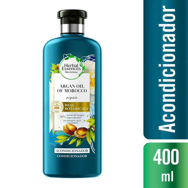 Herbal Essences Bio Renew Argan Oil of Morocco Conditioner - 400ml/13.52fl oz - Hydrates, Repairs & Strengthens Hair