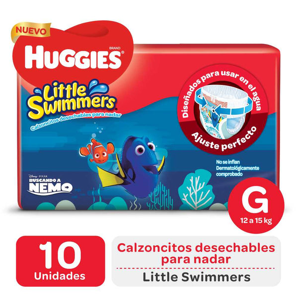 Huggies Little Swimmers Large Swimsuit (12 To 15 Kg) (10 Units)