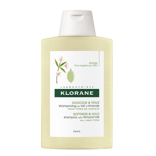 Klorane Almond Shampoo (200Ml / 6.76Fl Oz): Paraben, Silicone, SLS & SLES Free, pH Balanced, Cruelty-Free & Vegan, Hypoallergenic