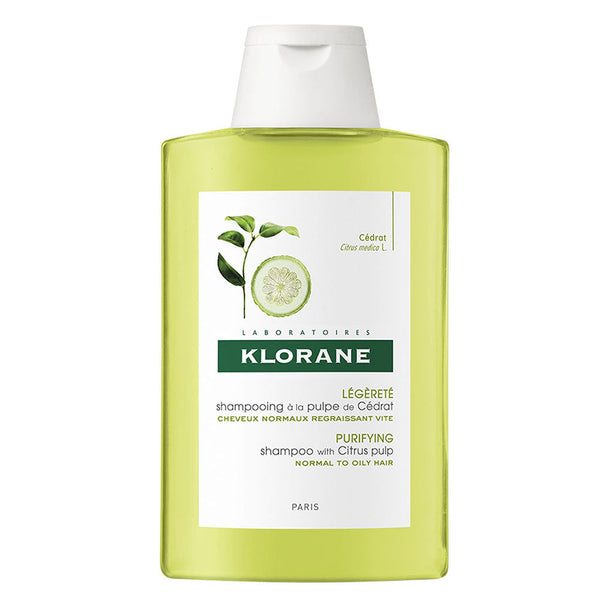 Klorane Cedrat Pulp Shampoo (200Ml / 6.76Fl Oz) - Natural Active Ingredients, Rich in Vitamins & Minerals for Frequent Use