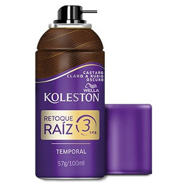 Koleston Retouching Root Spray - Light Brown to Dark Blonde (100ml / 3.38fl Oz) | Ammonia-Free Formula | Up to 30 Applications