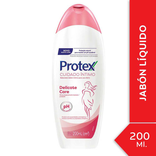 Protex Intimate Delicate Care for pH Balanced, Hypoallergenic Protection - 200Ml/6.76Fl Oz