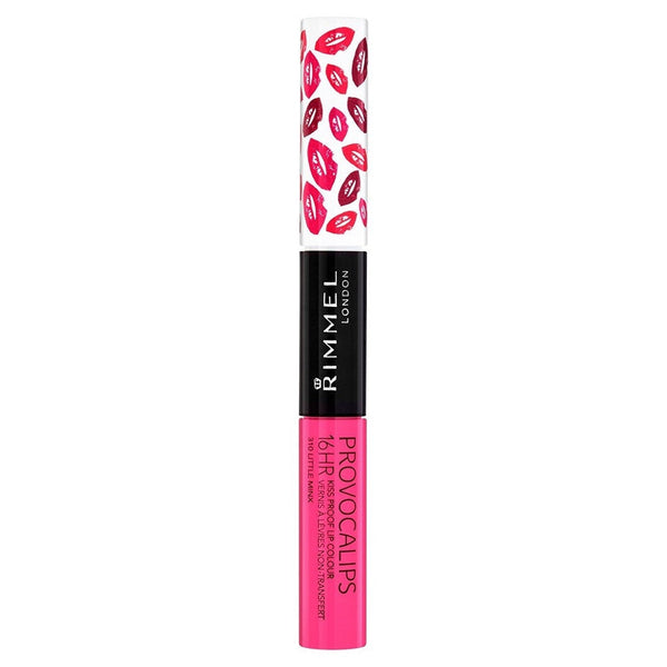 Rimmel Liquid Lip Duo Provocalips 310 Little Minx - 16 Hour Wear, Waterproof, Smudge-Proof and Hydrating 7.5G / 0.26Oz